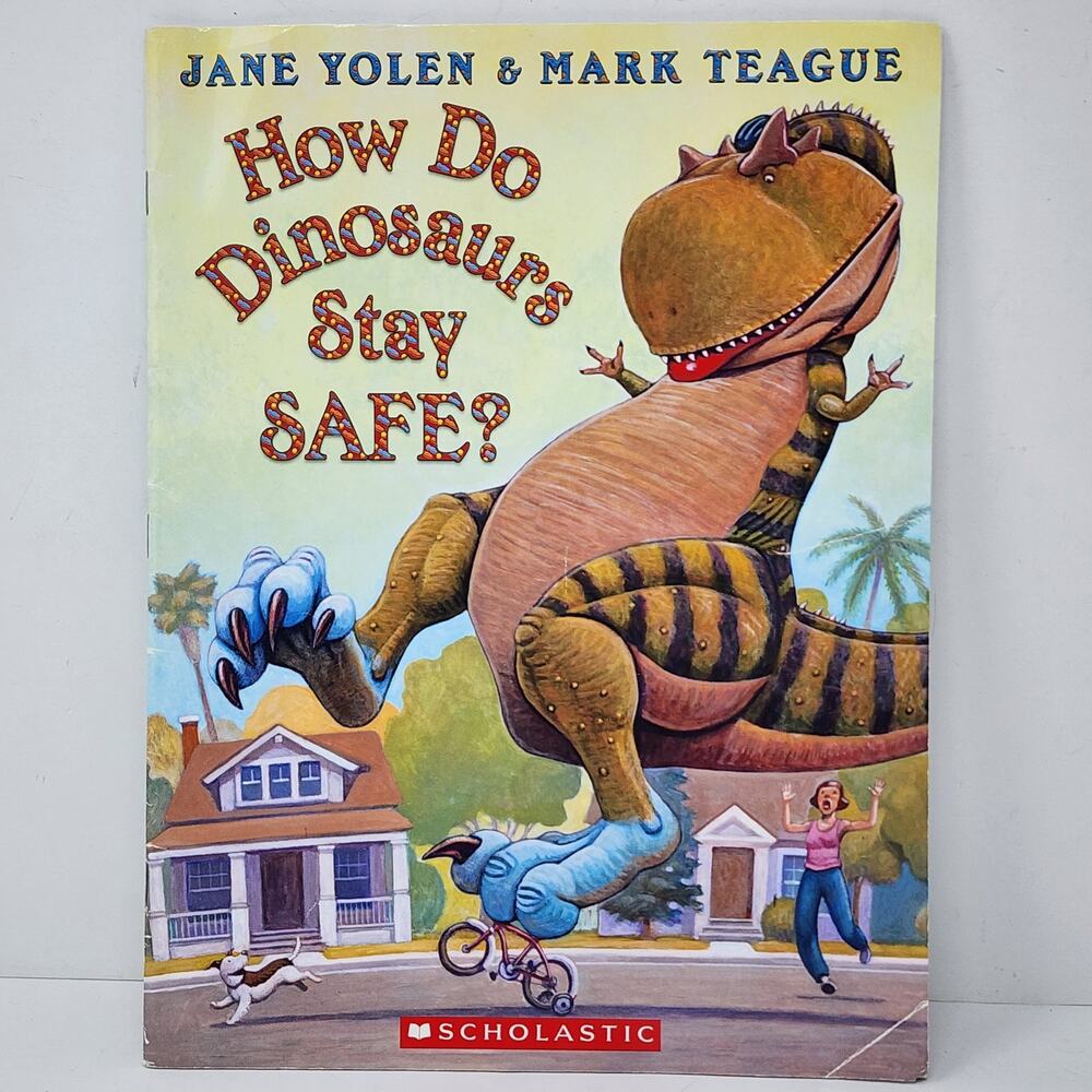 Kids Book - How Dinosaurs Stay Safe